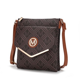 MKF Collection Cahier Milan M Signature Crossbody Bag by Mia K